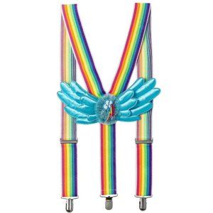Rainbow Dash Suspenders With Attached Wings